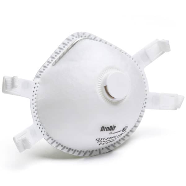 Dromex Valved Disposable Moulded FFP3 Mask