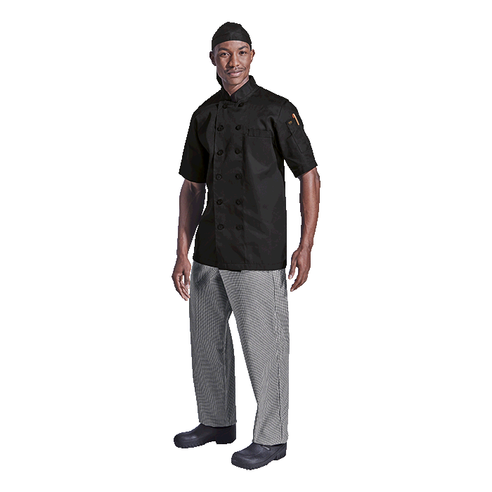 Barron Savona Short Sleeve Chef Jacket Mens