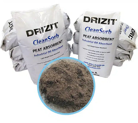 DRIZIT CLEANSORB™ PEAT OIL ABSORBENTS