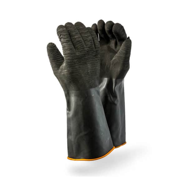 Dromex Black Rubber Gloves