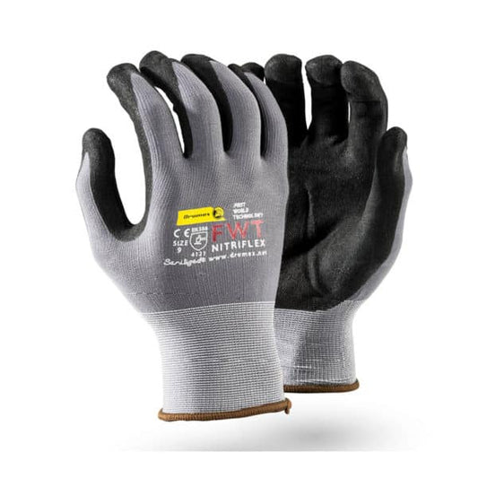 Dromex Nitriflex Palm Coated Gloves