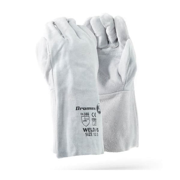 Dromex Chrome Leather DBL Palm Gloves