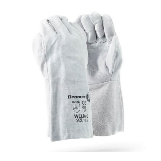 Dromex Chrome Leather DBL Palm Gloves