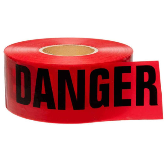 Barrier Tape Red "Danger"