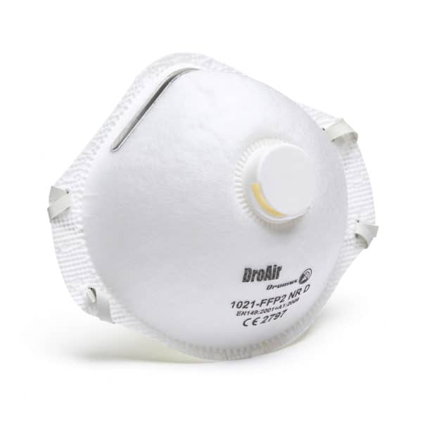 Dromex Valvad Disposable Moulded FFP2 Mask