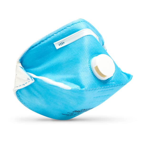 Dromex Valved N95 Flat Fold Dust Mask